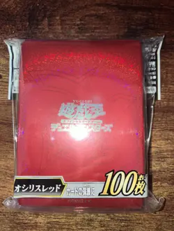 Yu-Gi-Oh Sleeves Slifer Red Duel Academy 100 OCG Official - Image 2