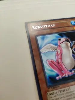 YuGiOh! Substitoad LODT-EN028 Rare 1st Ed LP - Image 2