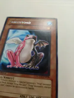 YuGiOh! Substitoad LODT-EN028 Rare 1st Ed LP - Image 3