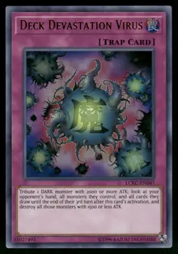 Deck Devastation Virus Ultra Rare Legendary Collection Kaiba LCKC-EN047 NM - Image 1