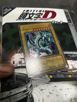 [LP] 2002 YuGiOh! LOB-001 Blue Eyes White Dragon Vintage Holo! RARE!! - Image 4