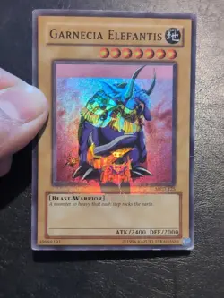 Yu-Gi-Oh! SUPER RARE GARNECIA ELEFANTIS MRD-125 MISPRINT MAJOR FOIL SHIFT HP - Image 5