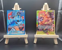 One Piece 2x cards - Jinbe OP14-040 Alt Art Leader + Portgas.D.Ace OP07-119 SEC - Image 1