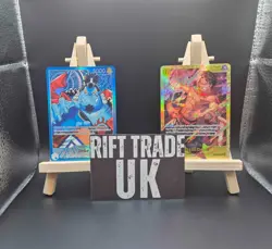 One Piece 2x cards - Jinbe OP14-040 Alt Art Leader + Portgas.D.Ace OP07-119 SEC - Image 3