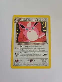 Dark Wigglytuff Neo Destiny 40/105 Unlimited Edition Regular Card - Image 1
