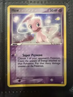 Mew - 111/110 - Pokemon Ex Holon Phantoms Holo Card - Image 1