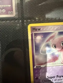 Mew - 111/110 - Pokemon Ex Holon Phantoms Holo Card - Image 5