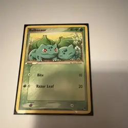 Pokemon Bulbasaur POP Series 2 Basic Common 012/17 Regular Card - Image 1