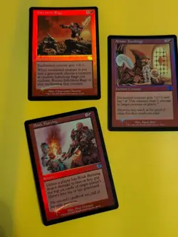 Infectious Rage,book Burning,Arcane Teachings Judgment.Old VIntage.MTG Card.FOIL - Image 2