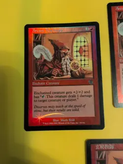 Arcane Teachings x3 1 is foreign. Enchant Judgment.Old VIntage.MTG 3 Card.FOIL - Image 5