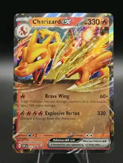 Charizard ex 161 Sv: Scarlet & Violet Promo Cards Holo Pokemon TCG - LP - Image 1