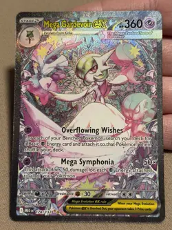 Mega Gardevoir EX 178/132 ME01 Mega Evolution SIR Pokemon Card Mint Fresh Pull - Image 1