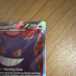 Pokemon Gengar ex 193/162 SV05: Temporal Forces Ultra Rare Full Art Holo Card - Image 5