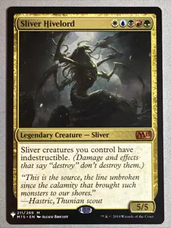 MTG / Sliver Hivelord / LIST / #211 / Regular / Mythic / NM - Image 1