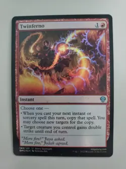 MTG Twinferno Dominaria United Foil Uncommon - Image 1