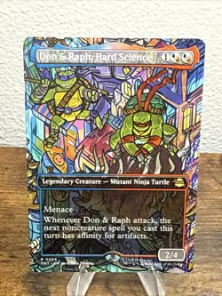 Don & Raph, Hard Science (Borderless) Teenage Mutant Ninja Turtles Regular - Image 1