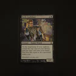 Magic The Gathering Ravnica: City of Guilds Dark Confidant #81 Lightly played - Image 1