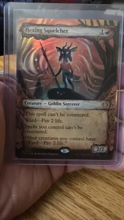 Hexing Squelcher (Showcase) Lorwyn Eclipsed Foil - Image 1