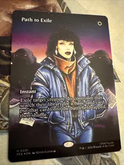 Path to Exile (Borderless) 0001 PZA Teenage Mutant Ninja Turtles TMNT - MTG NM/M - Image 1