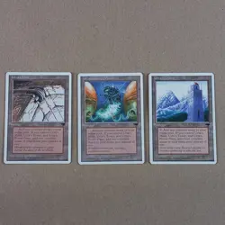 MTG Magic The Gathering, Urza's Lands, Set Of 3. Tower, Mine, Power Plant. - Image 1