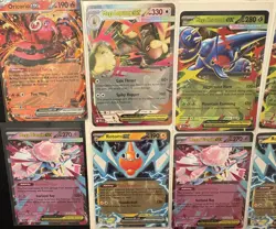 (22) Pokemon Lot of Phantasmal Flames Mega Double Rare Cards - Image 3