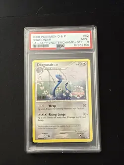 Pokemon Dragonair 52/146 State-Province-Territory Championship STAFF Promo PSA 9 - Image 1