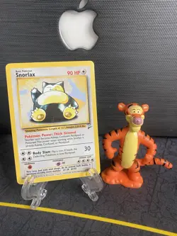 Snorlax 30/130 - Base Set 2 - Non-Holo Rare Pokemon Card - LP+ - Image 1