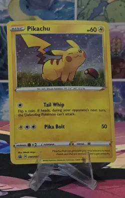 Pokemon TCG - Pikachu - SWSH039 - SWSH: Sword & Shield Promo Card - Image 1