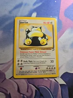 Snorlax 30/130 Non Holo Rare Base Set 2 Pokemon Card - Image 1
