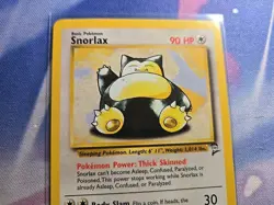 Snorlax 30/130 Non Holo Rare Base Set 2 Pokemon Card - Image 3