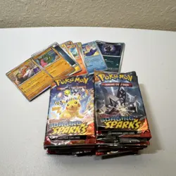Pokemon TCG Scarlet & Violet Surging Sparks 22 Opened Booster Packs BULK! - Image 1
