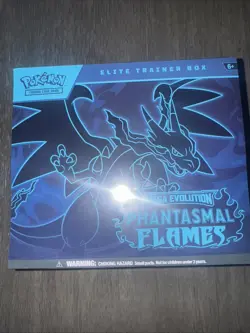 Pokemon Mega Evolution Phantasmal Flames Elite Trainer box ETB Factory Sealed - Image 1