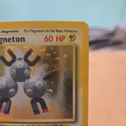 Vintage Pokemon Magneton Base Set 9/102 Holo Rare 1999-2000 LP/MP - Image 3