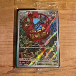 Pokemon TCG Sealed Riolu Promo Mega Evolutions 010 Mint Condition NM Black Star - Image 1