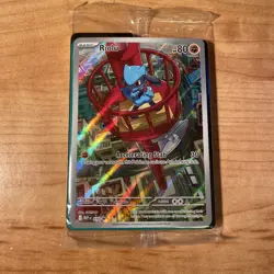 Pokemon TCG Sealed Riolu Promo Mega Evolutions 010 Mint Condition NM Black Star - Image 3