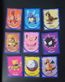 [Choose One!] 2022 POKEMON Evoluciones Metal Prisma 1 Sticker PERU - Image 1