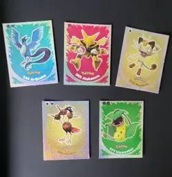 [Choose One!] 2022 POKEMON Evoluciones Metal Prisma 1 Sticker PERU - Image 2
