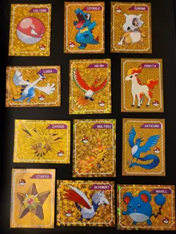 [Choose One!] 2024 POKEMON Last Evolution Sticker PERU Limited Edition Foil - Image 3
