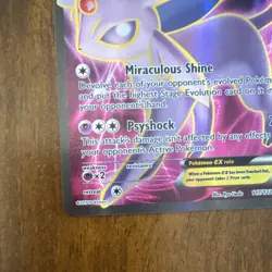 Pokemon Espeon EX Full Art Breakpoint 117/122 - Image 3