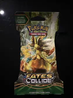 XY Fates Collide Sleeved Booster Pack - New/Sealed - Pokemon (Delphox) 820650801143 - Image 1