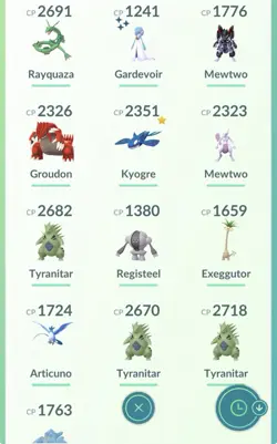 Pokemon Go PTC Acc, Guaranteed Lucky Armor Mewtwo - Image 1