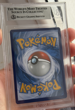 Pokemon Charizard STAFF Pre-Release Promo #11 Evolutions BGS 8 Holo Rare - Image 4