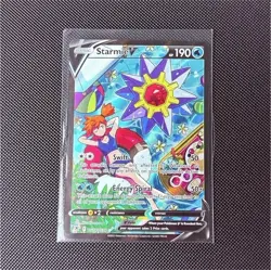 Pokemon Starmie V Full Art Holo Astral Radiance Trainer Gallery English - Image 1