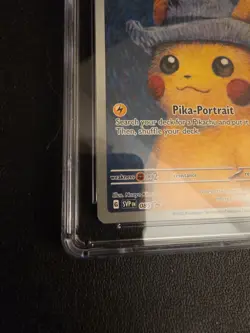 Pokemon Pikachu with Grey Felt Hat Van Gogh FA Promo SVP EN 085 CGC 10 Pristine - Image 4