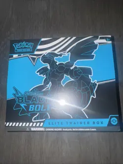 Pokemon Scarlet And Violet Black Bolt Elite Trainer Box ETB Factory Sealed New - Image 1