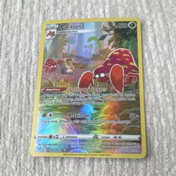 Pokemon Parasect TG01/TG30 Ultra Rare Full Art Holo Swsh11 Lost Origin English - Image 1