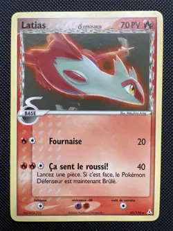 Carte Pokemon rare Latias 21/110 EX Fantomes Holon Bloc EX FR - Image 1