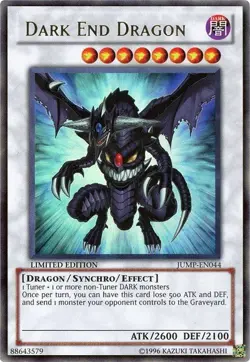 Near Mint Dark End Dragon - JUMP-EN044 - Ultra Rare - Limited Edition - Yu-Gi-Oh - Image 1