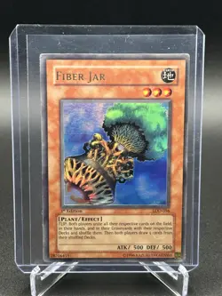 Yugioh Fiber Jar LOD-056 Ultra Rare 1st Edition MP - Image 1
