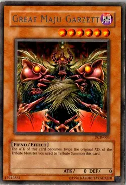 Great Maju Garzett Rare Dark Crisis DCR-063 MP - Image 1